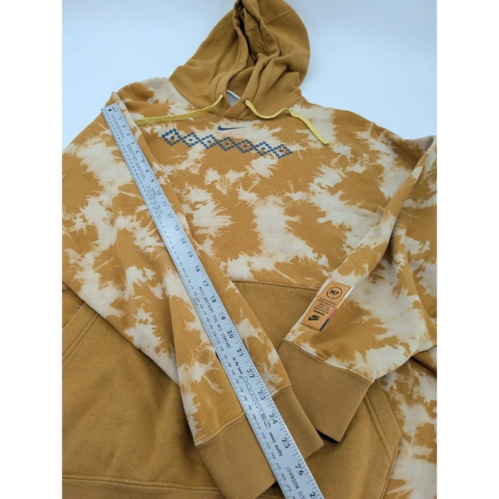 Nike Sportswear Men's N7 Club Fleece‎ Pullover Hoodie Wheat DO5071 Size 3XL